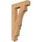 Ekena Millwork Balboa Arts & Crafts Smooth Bracket, Western Red Cedar, 3 1/2"W x 18"D x 30"H BKT04X18X30BOA03SWR - alternate 1